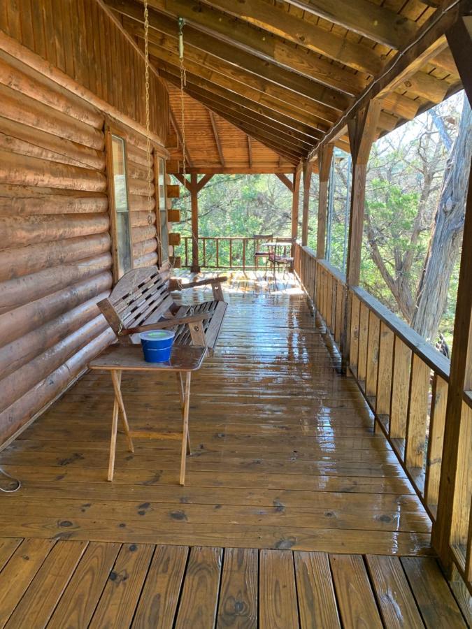 Lake Whitney Log Cabin Lakewood Harbor Екстер'єр фото