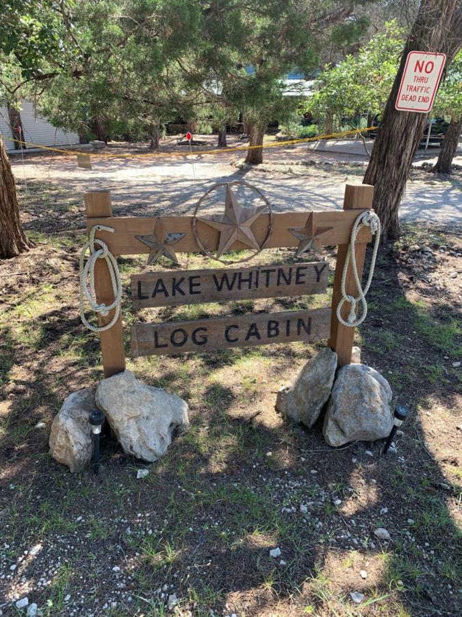 Lake Whitney Log Cabin Lakewood Harbor Екстер'єр фото