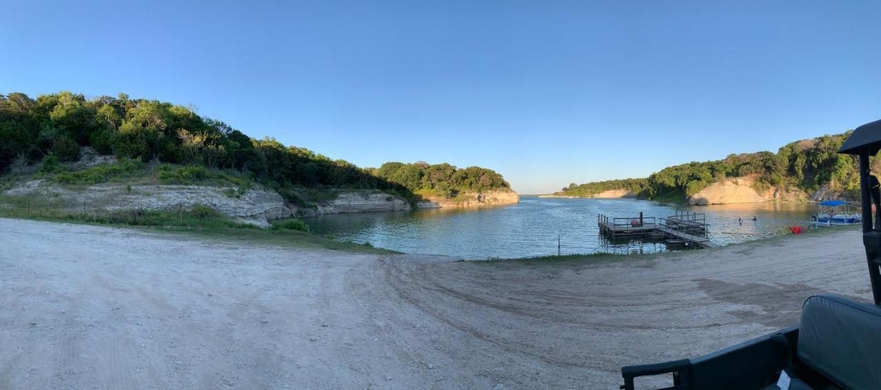 Lake Whitney Log Cabin Lakewood Harbor Екстер'єр фото